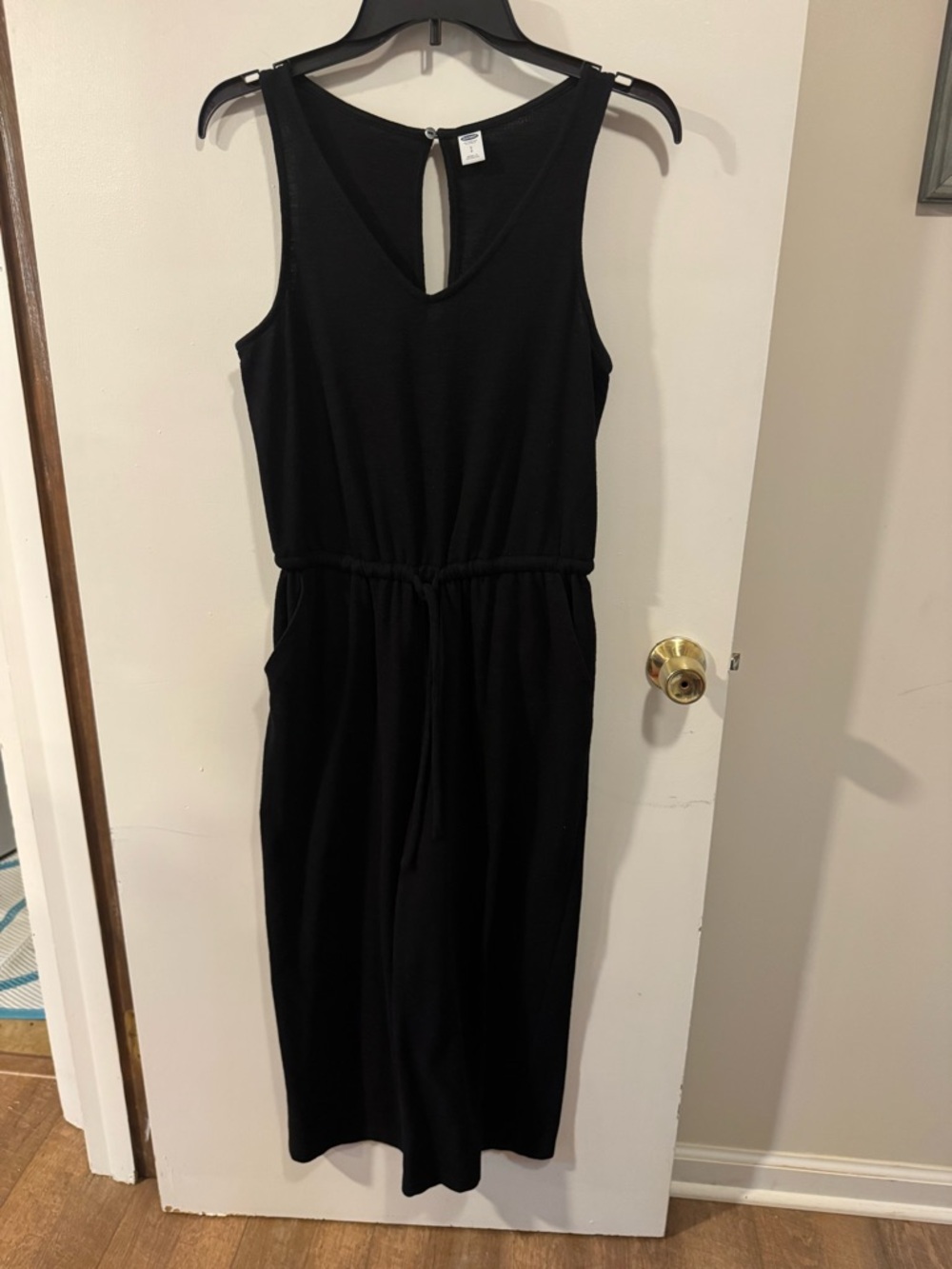 Old Navy Active Black Sleeveless Pants Jumpsuit Size Small